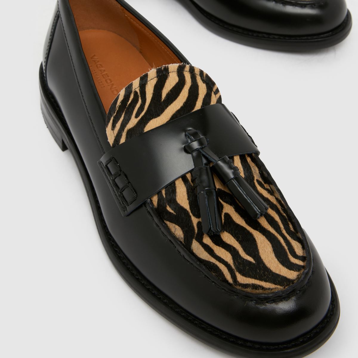 Vagabond Shoemakers  Linn Loafer in Black Multi Vagabond Shoemakers  Linn Loafer in Black Multi