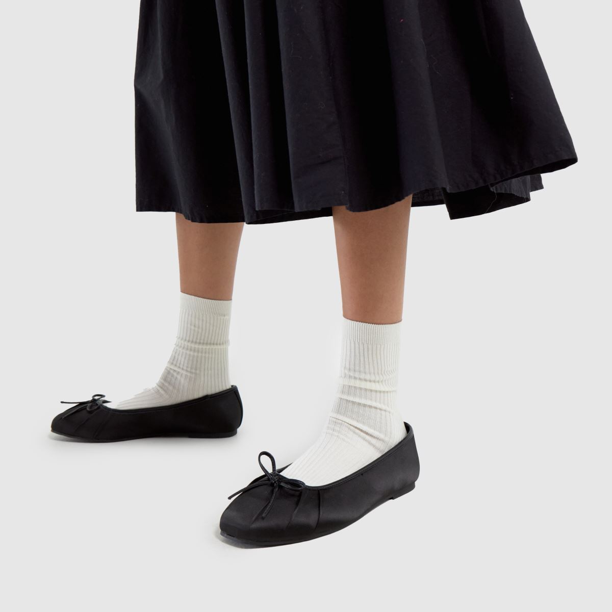 schuh  Wide Fit Leilani Ballerina in Black schuh  Wide Fit Leilani Ballerina in Black