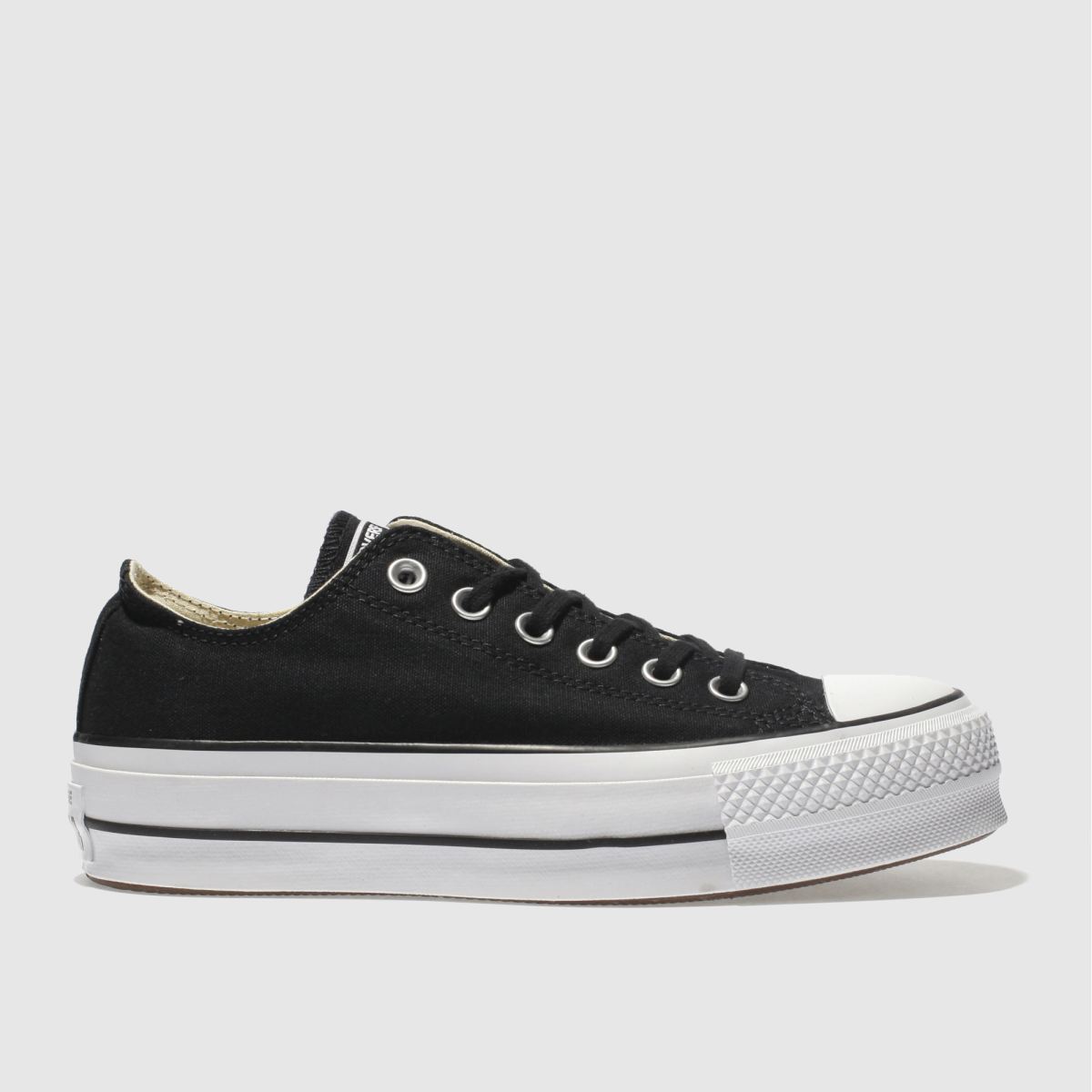 Converse  All Star Lift Ox in Black & White Converse  All Star Lift Ox in Black & White