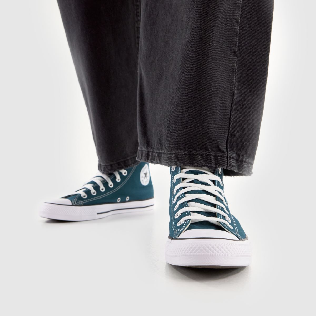 Converse  All Star Hi in Dark Green Converse  All Star Hi in Dark Green