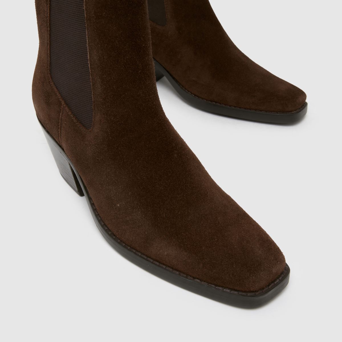 schuh  Bess Suede Western in Brown schuh  Bess Suede Western in Brown