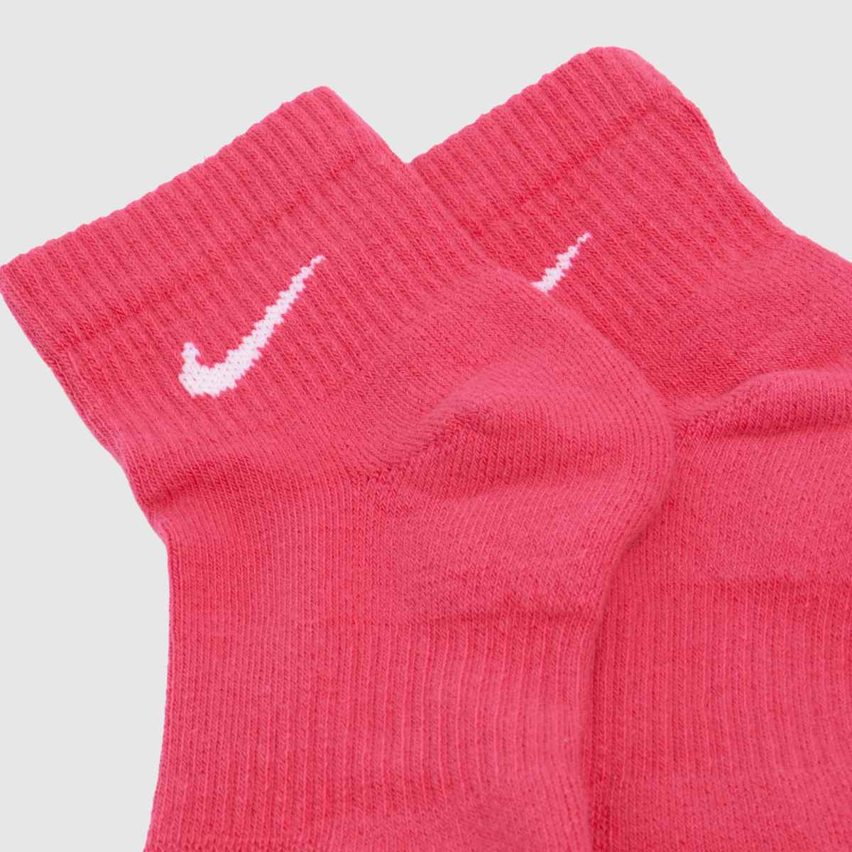 Nike  Everyday Ankle Sock 3PK in Pink Multi Nike  Everyday Ankle Sock 3PK in Pink Multi
