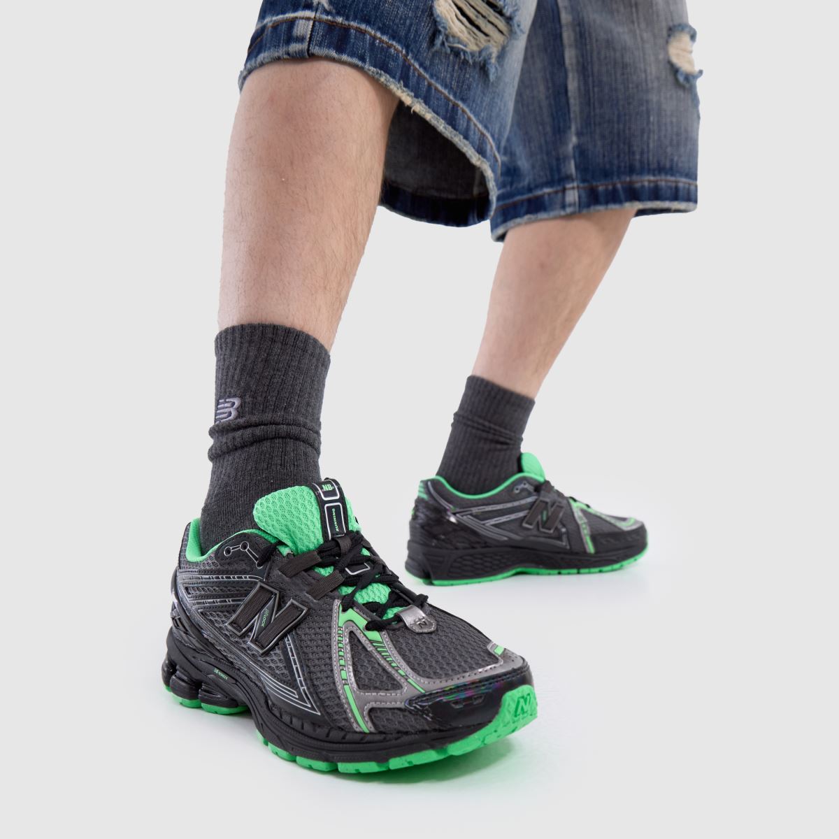 New Balance  1906R in Black & Green New Balance  1906R in Black & Green