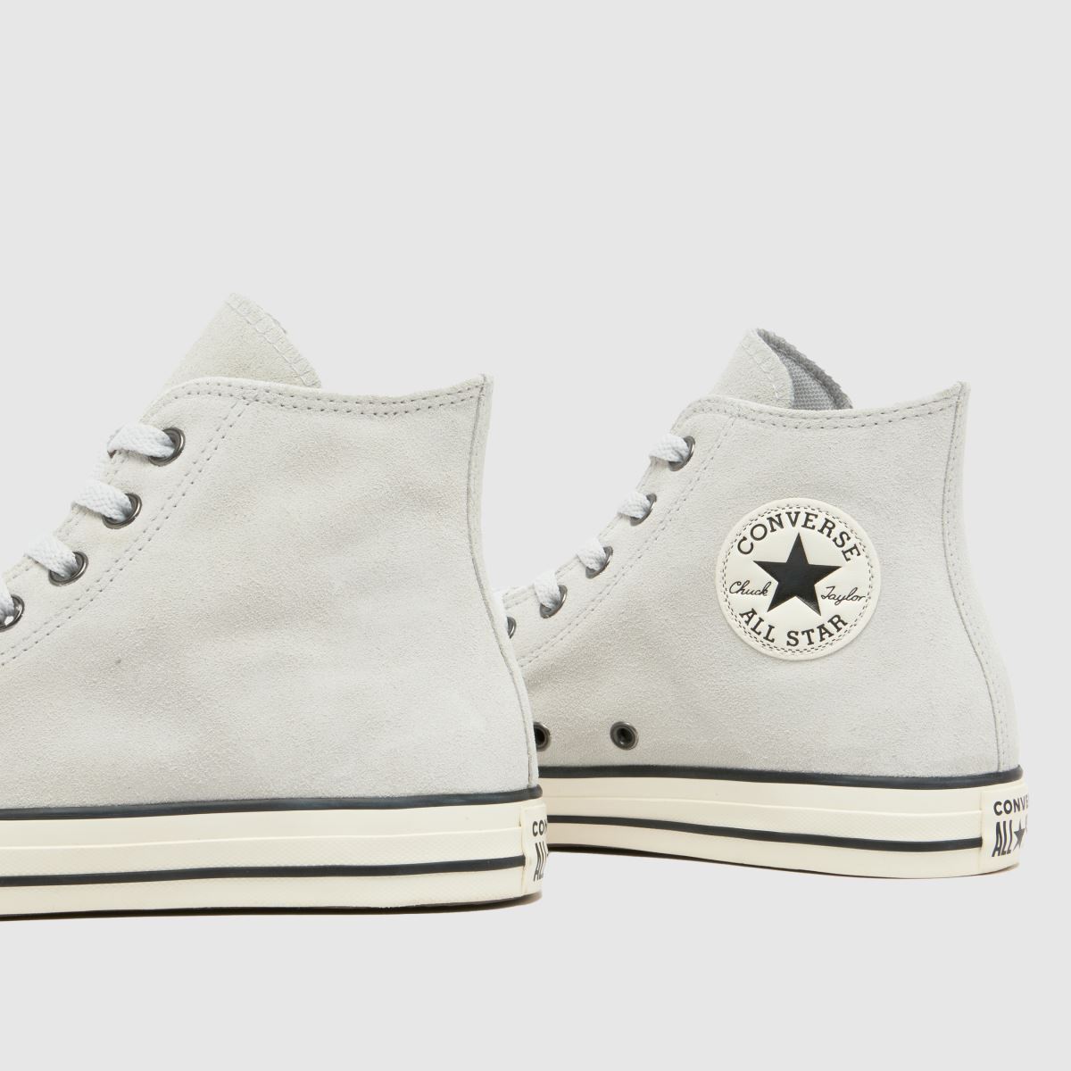 Converse  All Star Hi in Light Grey Converse  All Star Hi in Light Grey