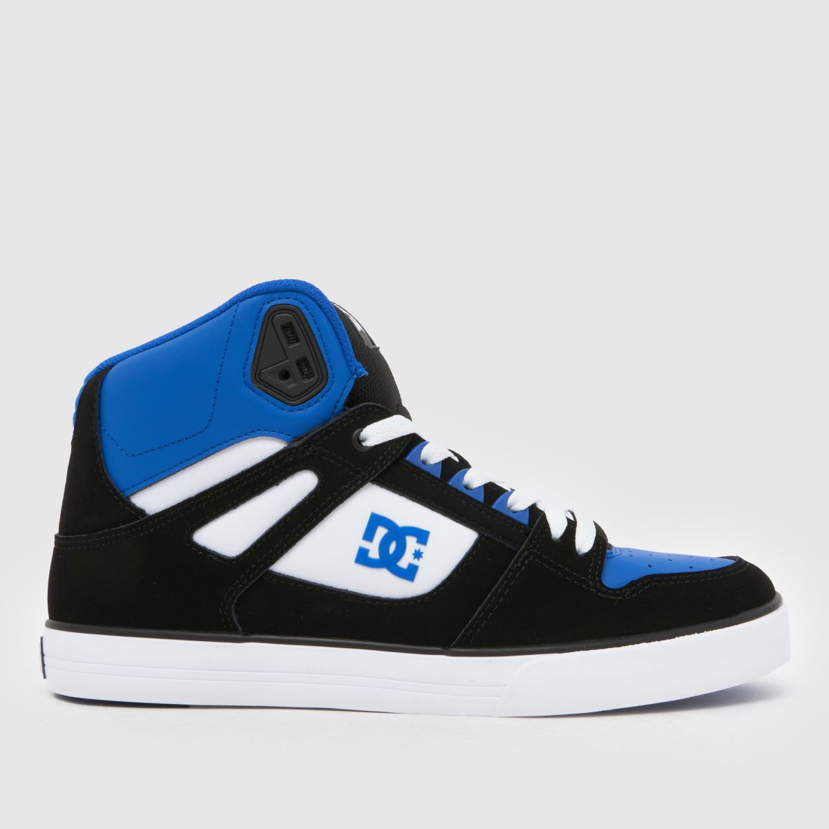 DC  Pure High Top WC in Black and blue DC  Pure High Top WC in Black and blue