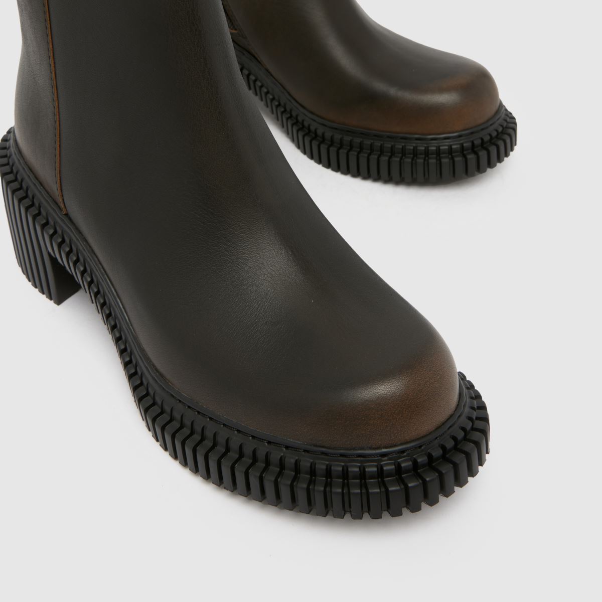 CAMPER  Pix London Heeled in Dark Brown CAMPER  Pix London Heeled in Dark Brown