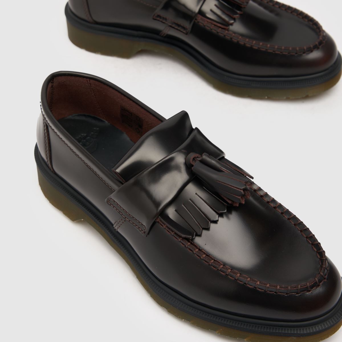 Dr Martens  Adrian Loafer in Burgundy Dr Martens  Adrian Loafer in Burgundy