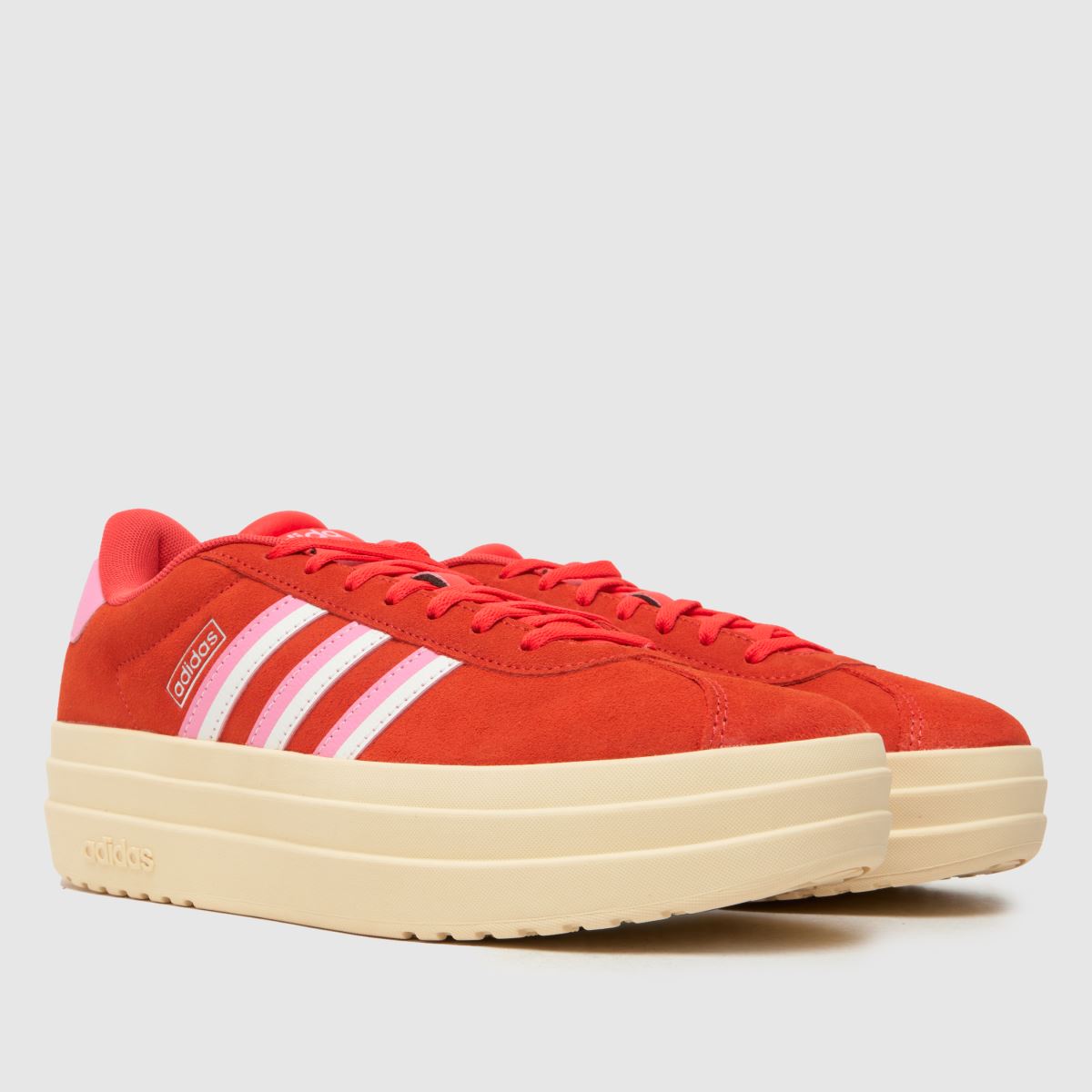 adidas  VL Court Bold in Red adidas  VL Court Bold in Red