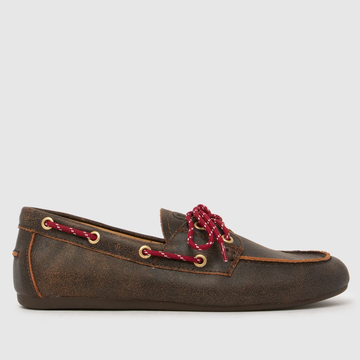 BIBI LOU  Tana Boat in Dark Brown BIBI LOU  Tana Boat in Dark Brown