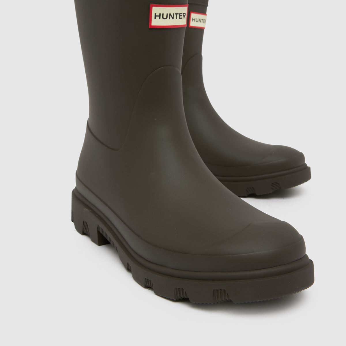 HUNTER BOOTS  Downpour Short in Brown HUNTER BOOTS  Downpour Short in Brown