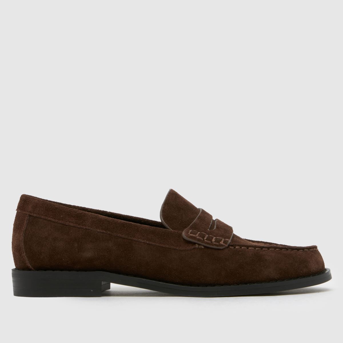 schuh  Lillian Penny Loafer in Brown schuh  Lillian Penny Loafer in Brown