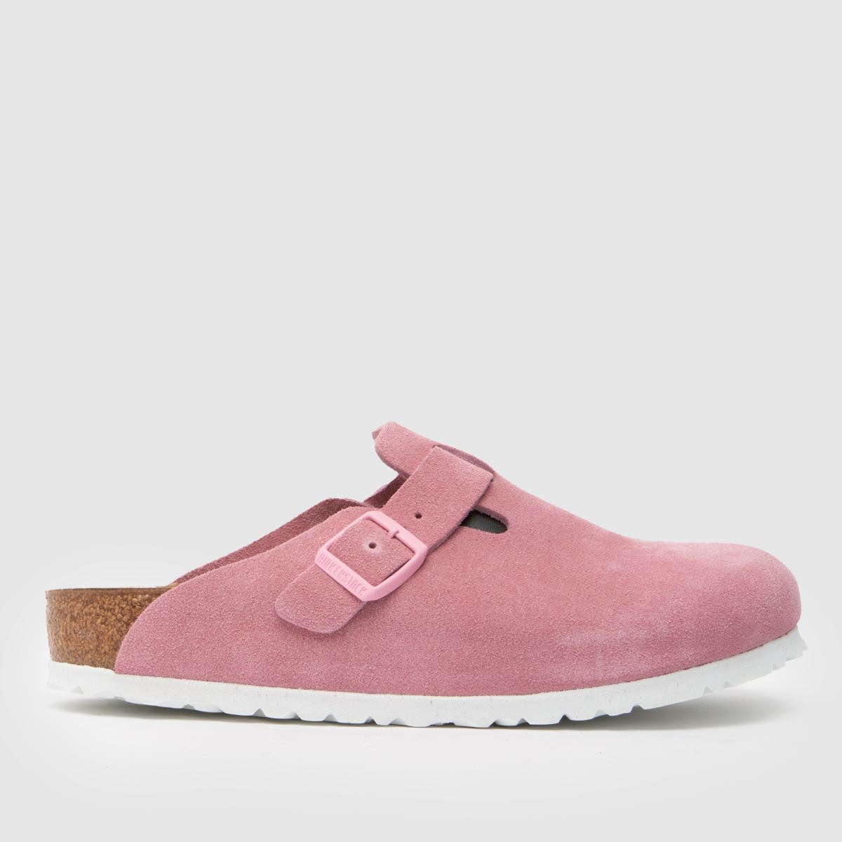 BIRKENSTOCK  Boston Clog in Pale Pink BIRKENSTOCK  Boston Clog in Pale Pink