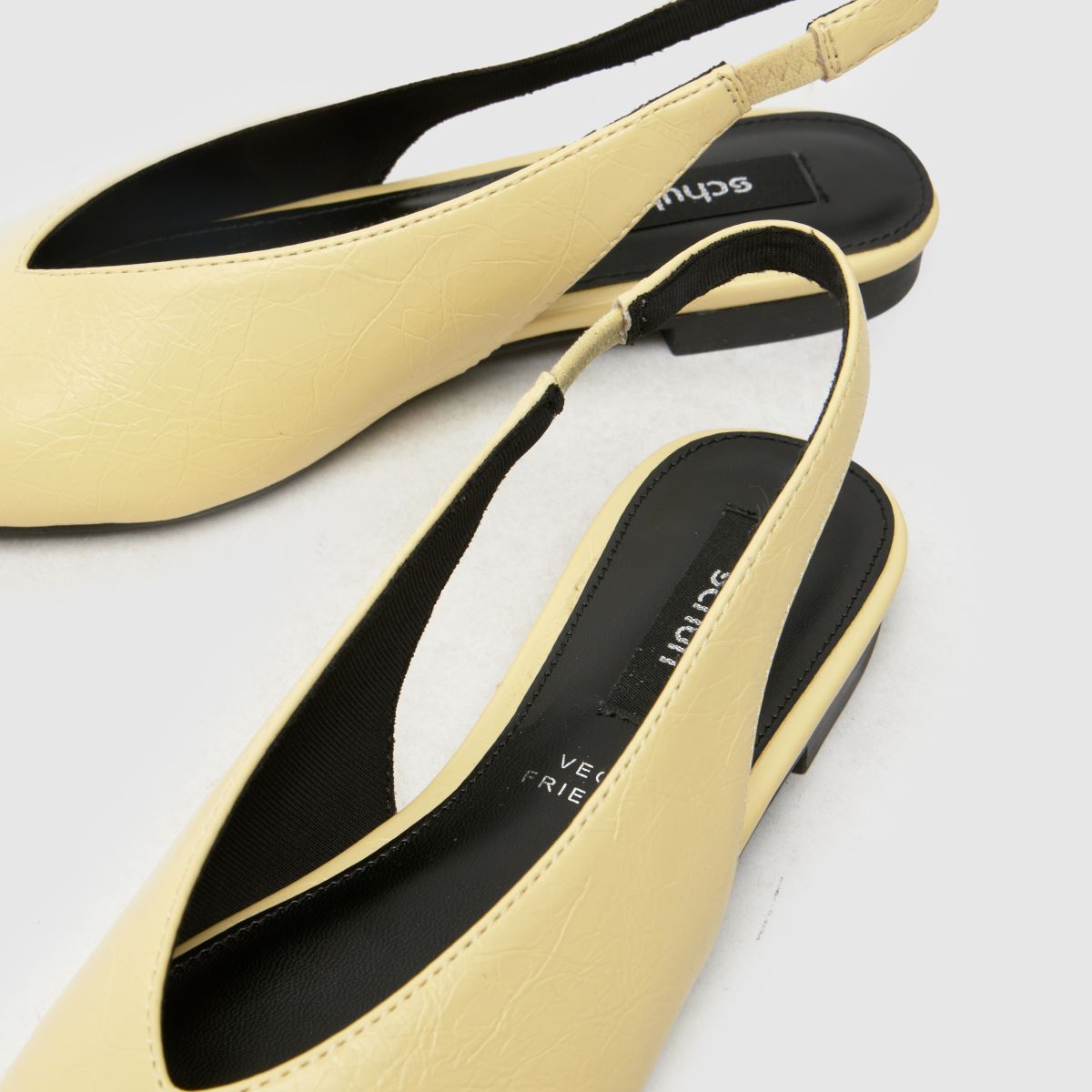 schuh  Lace Slingback in Yellow schuh  Lace Slingback in Yellow