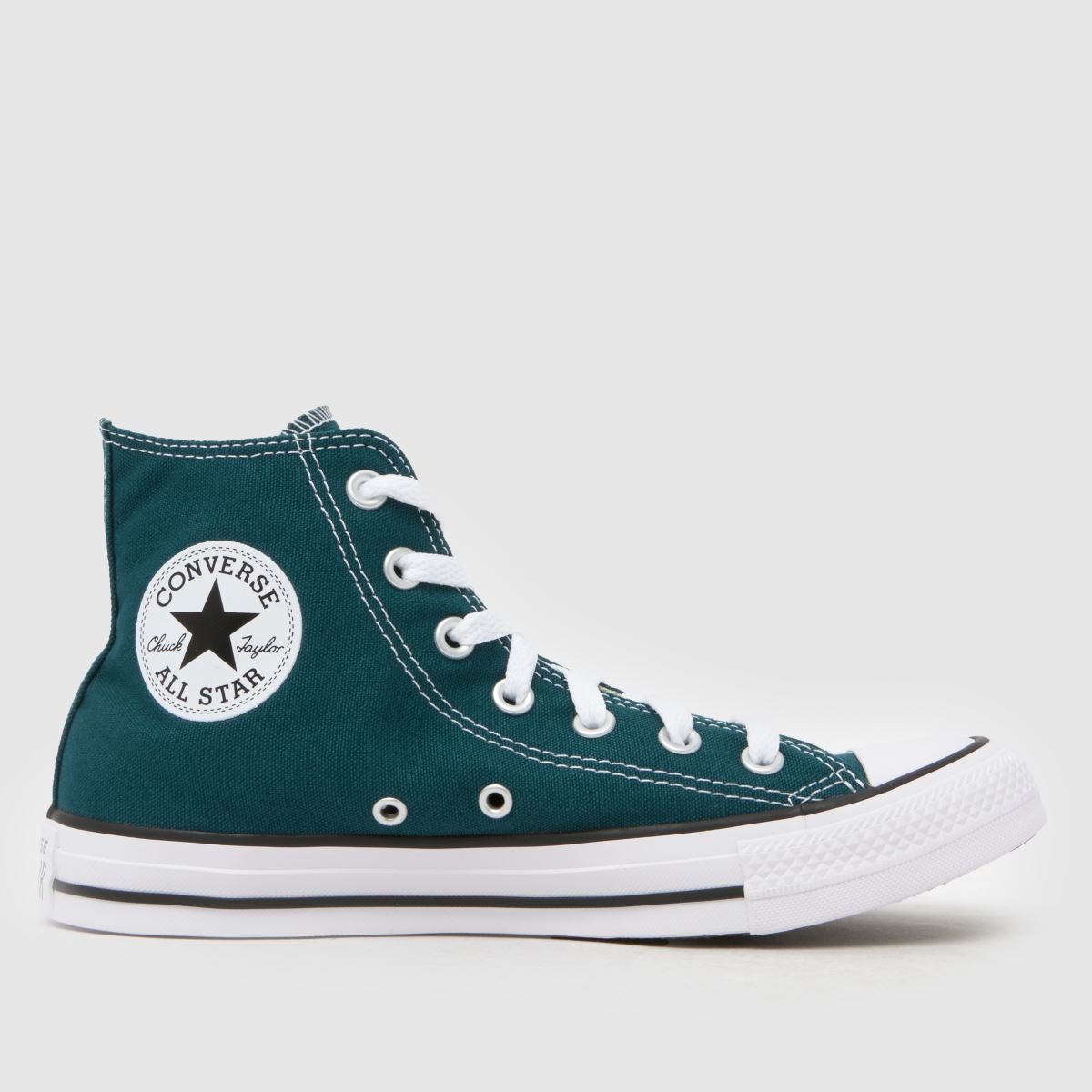Converse  All Star Hi in Dark Green Converse  All Star Hi in Dark Green