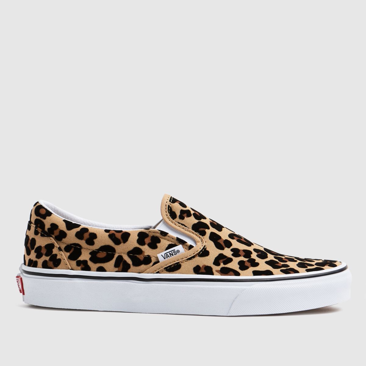 Vans  Classic Slip-On Leopard in Tan Vans  Classic Slip-On Leopard in Tan