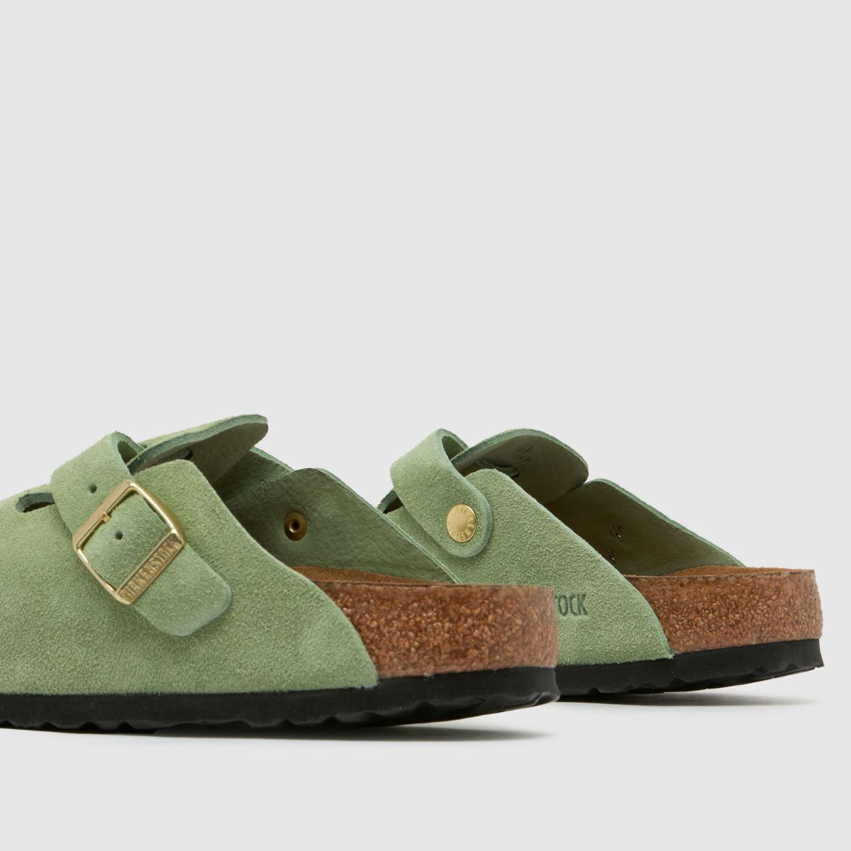 BIRKENSTOCK  Boston Clog in Light Green BIRKENSTOCK  Boston Clog in Light Green