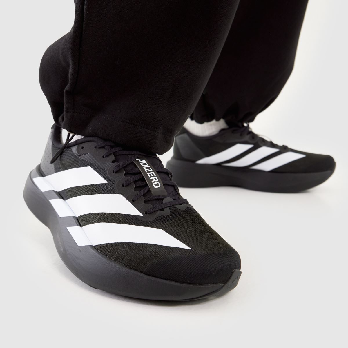 adidas  Adizero Evo SL in Black & White adidas  Adizero Evo SL in Black & White