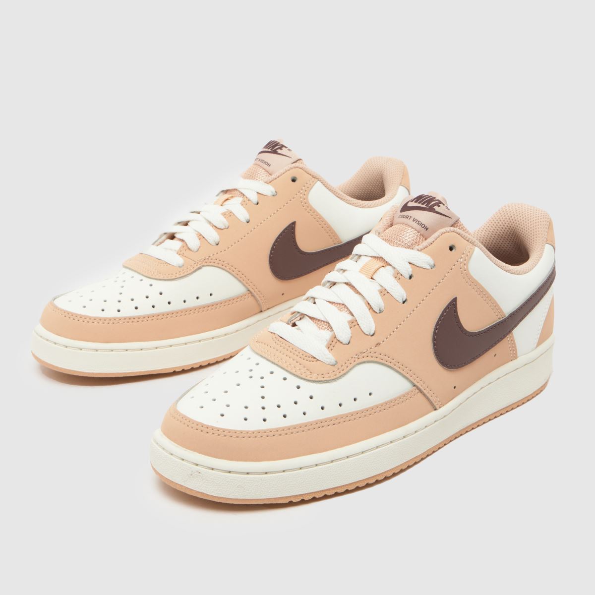 Nike  Court Vision in Beige Multi Nike  Court Vision in Beige Multi