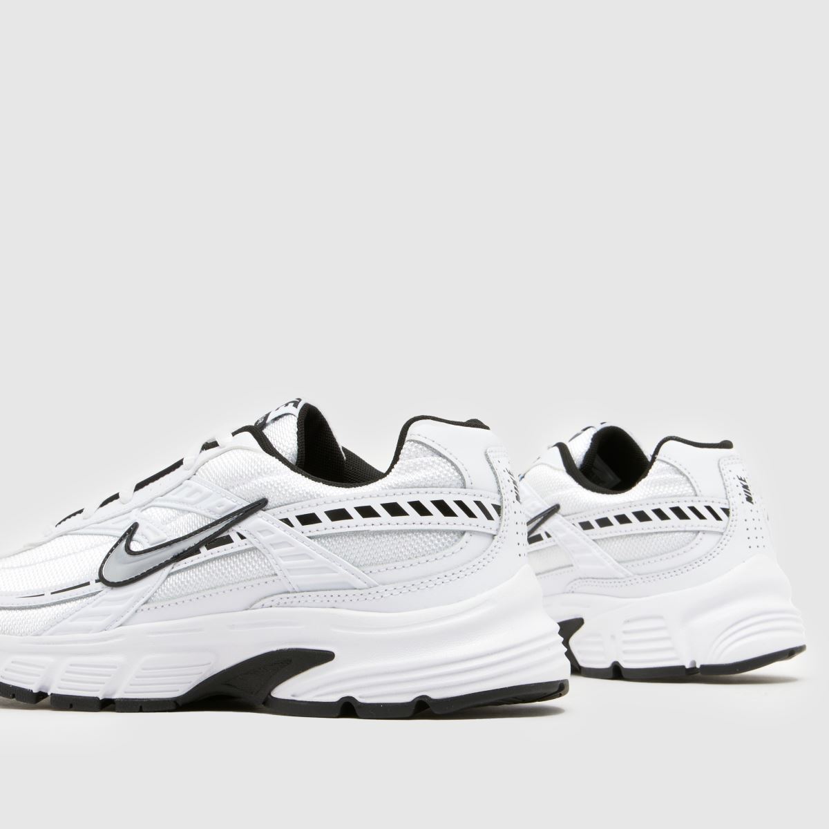 Nike  Initiator in White & Silver Nike  Initiator in White & Silver
