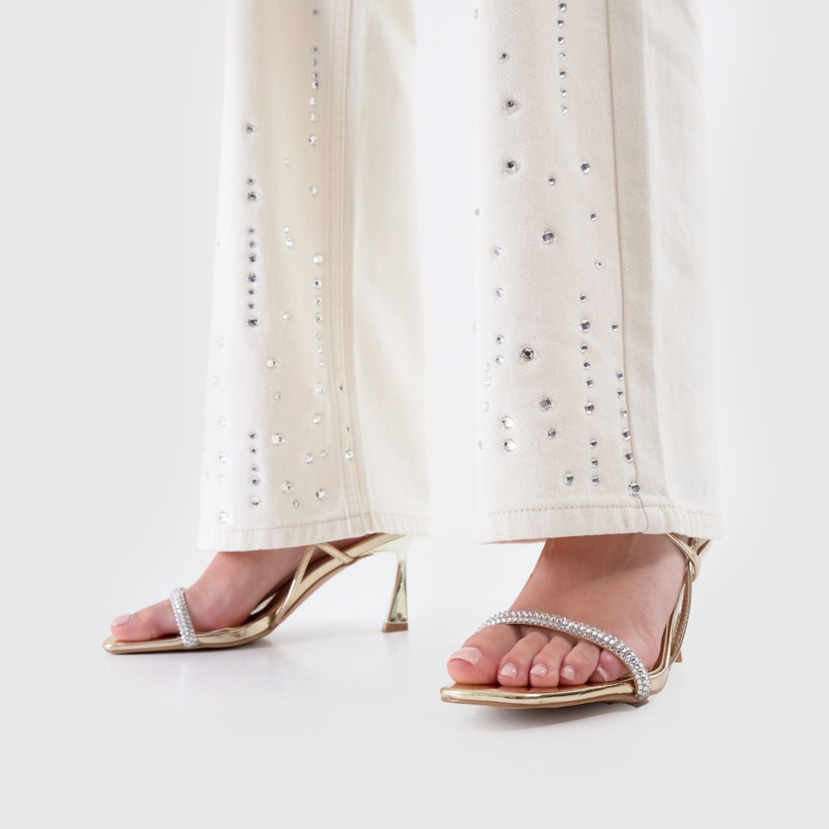 SIMMI  Gillespie Bling Slingback in Gold SIMMI  Gillespie Bling Slingback in Gold