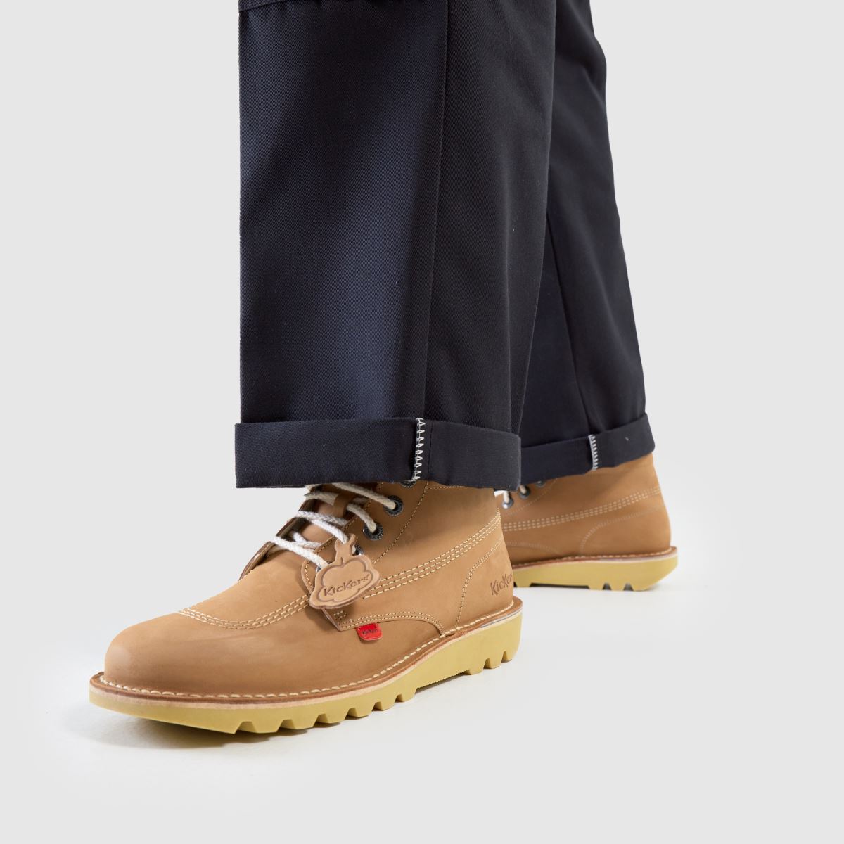 Kickers Classics  Kick Hi in Tan Kickers Classics  Kick Hi in Tan