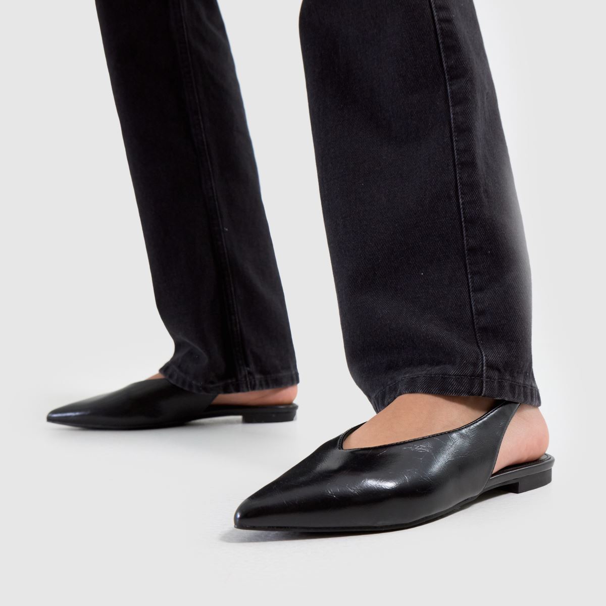 schuh  Lace Slingback in Black schuh  Lace Slingback in Black