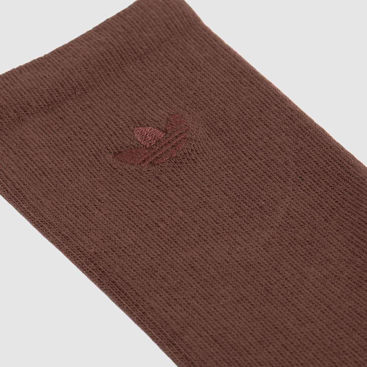 adidas  Two-Toned Crew Sock 2 Pack in Beige Multi adidas  Two-Toned Crew Sock 2 Pack in Beige Multi