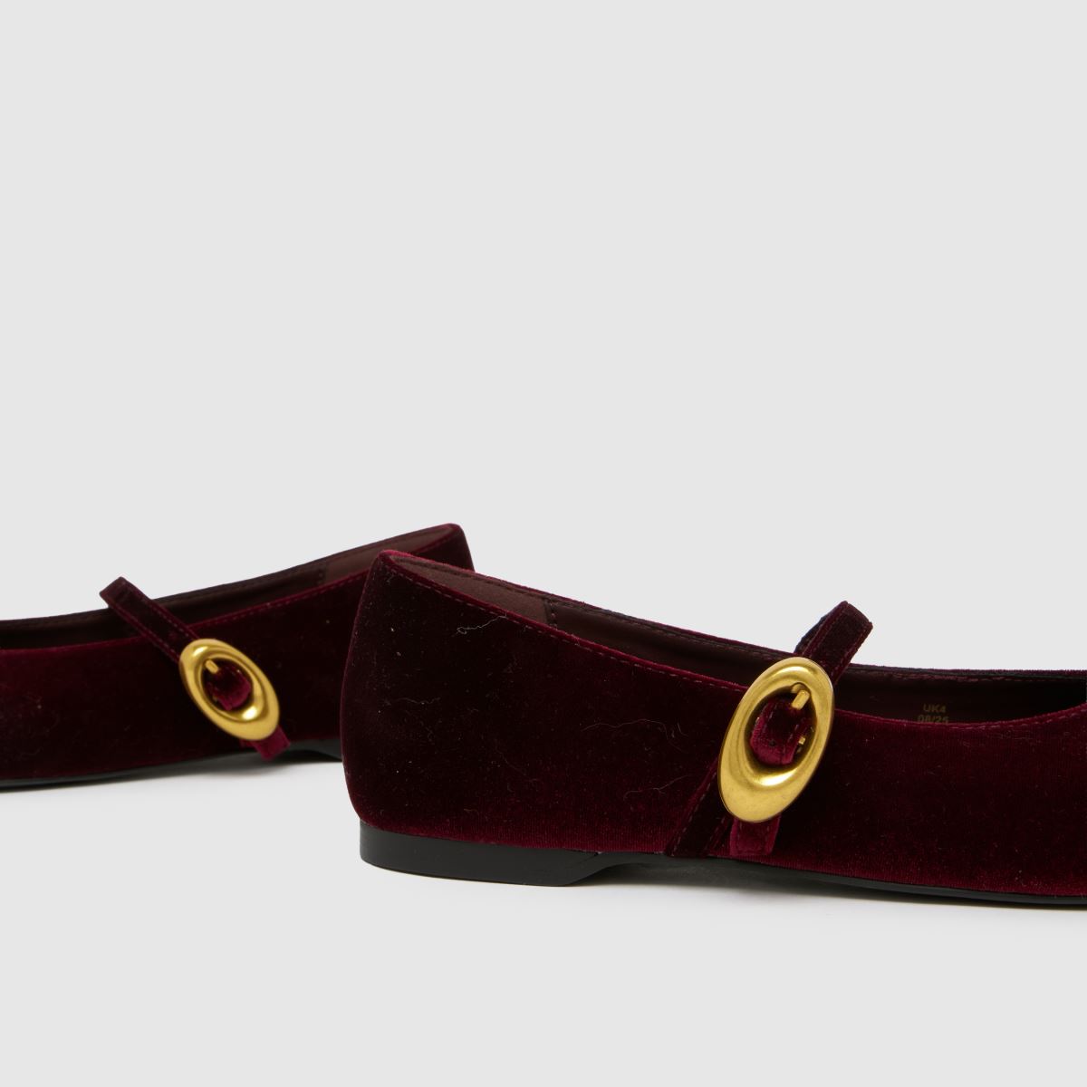 schuh  Lune Ballerina in Burgundy schuh  Lune Ballerina in Burgundy