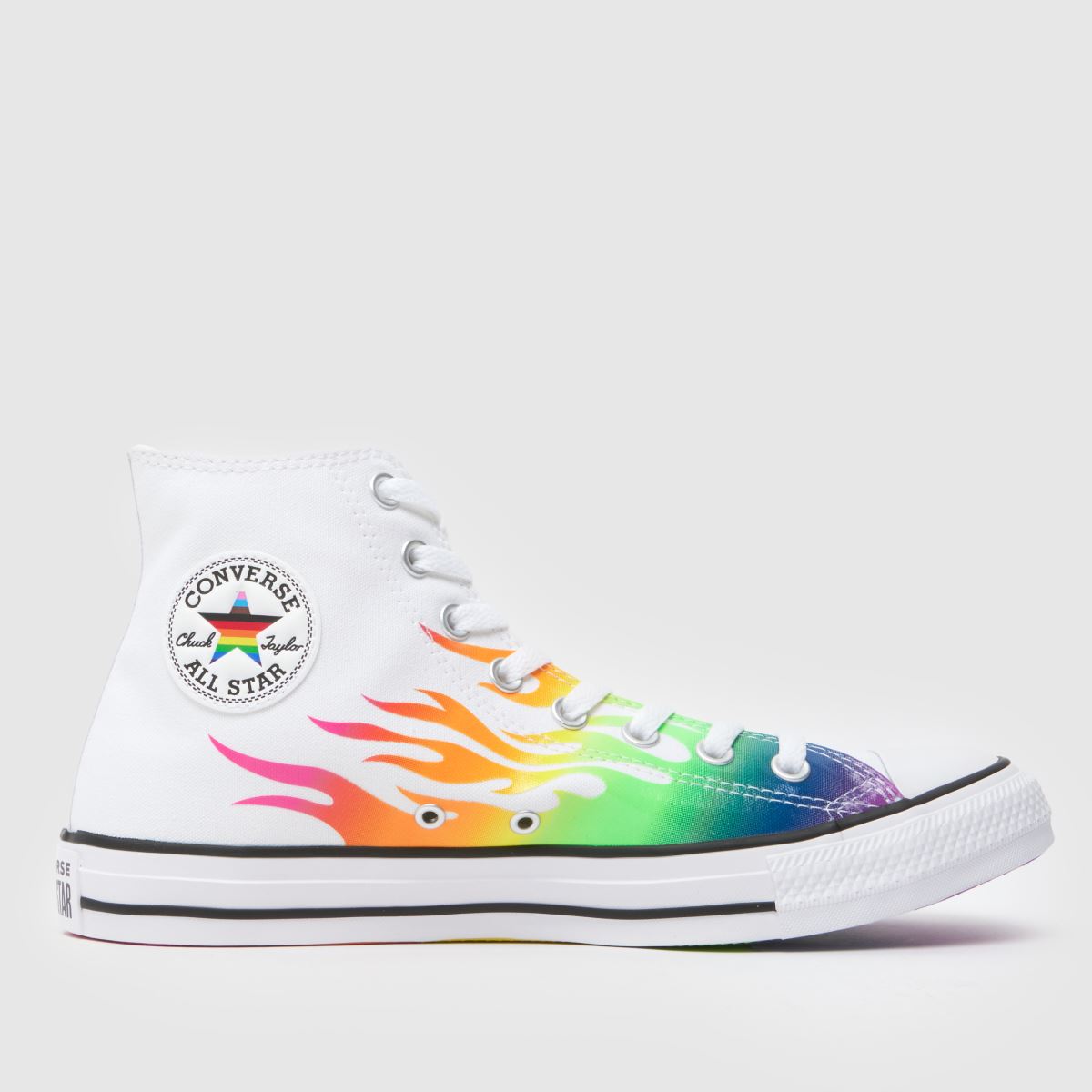 Converse  All Star Hi Pride in White Multi Converse  All Star Hi Pride in White Multi