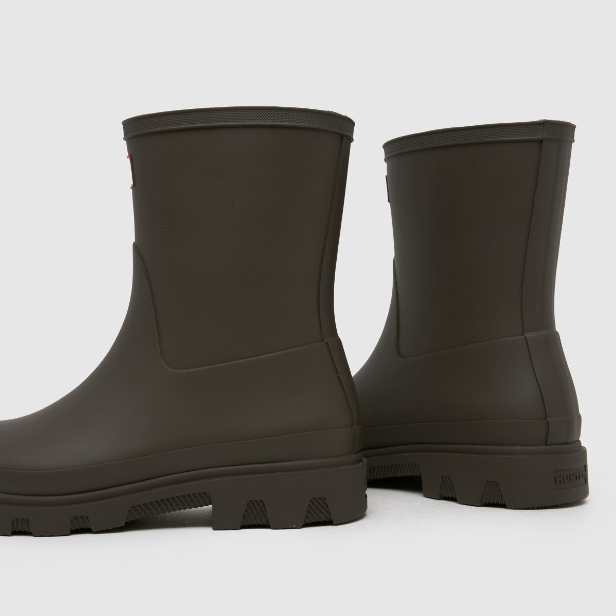 HUNTER BOOTS  Downpour Short in Brown HUNTER BOOTS  Downpour Short in Brown