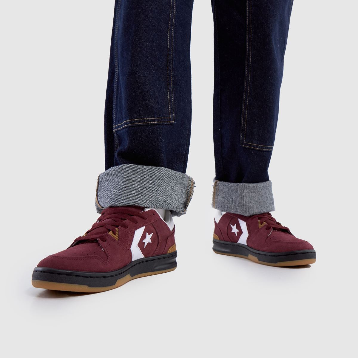 Converse  CL98 in Burgundy Converse  CL98 in Burgundy