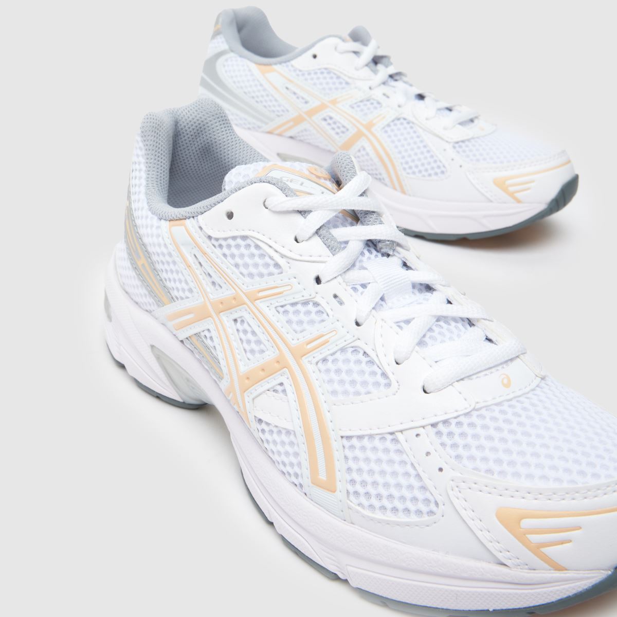 ASICS  Gel-1130 in White & Orange ASICS  Gel-1130 in White & Orange