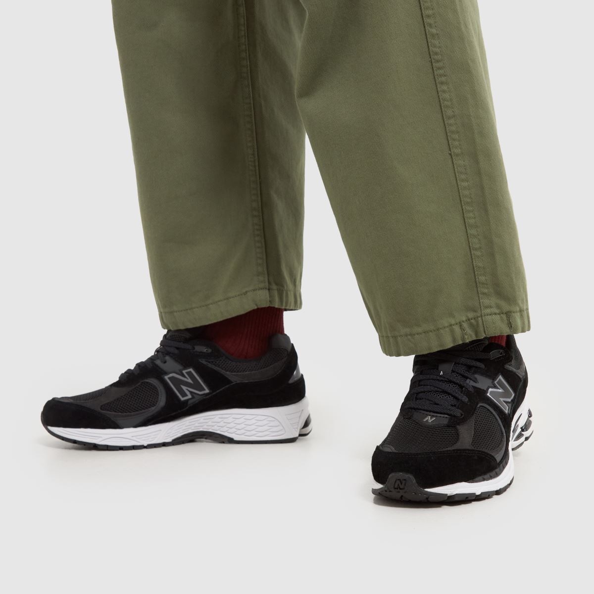 New Balance  2002R in Black & White New Balance  2002R in Black & White