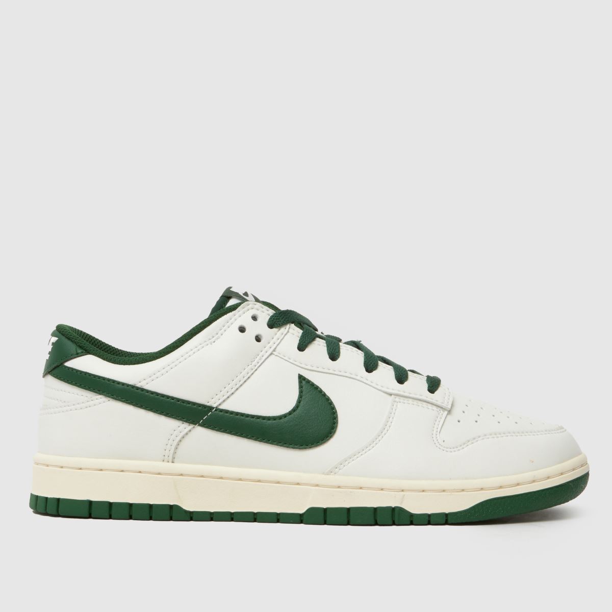 Nike  Dunk Low in White & Green Nike  Dunk Low in White & Green
