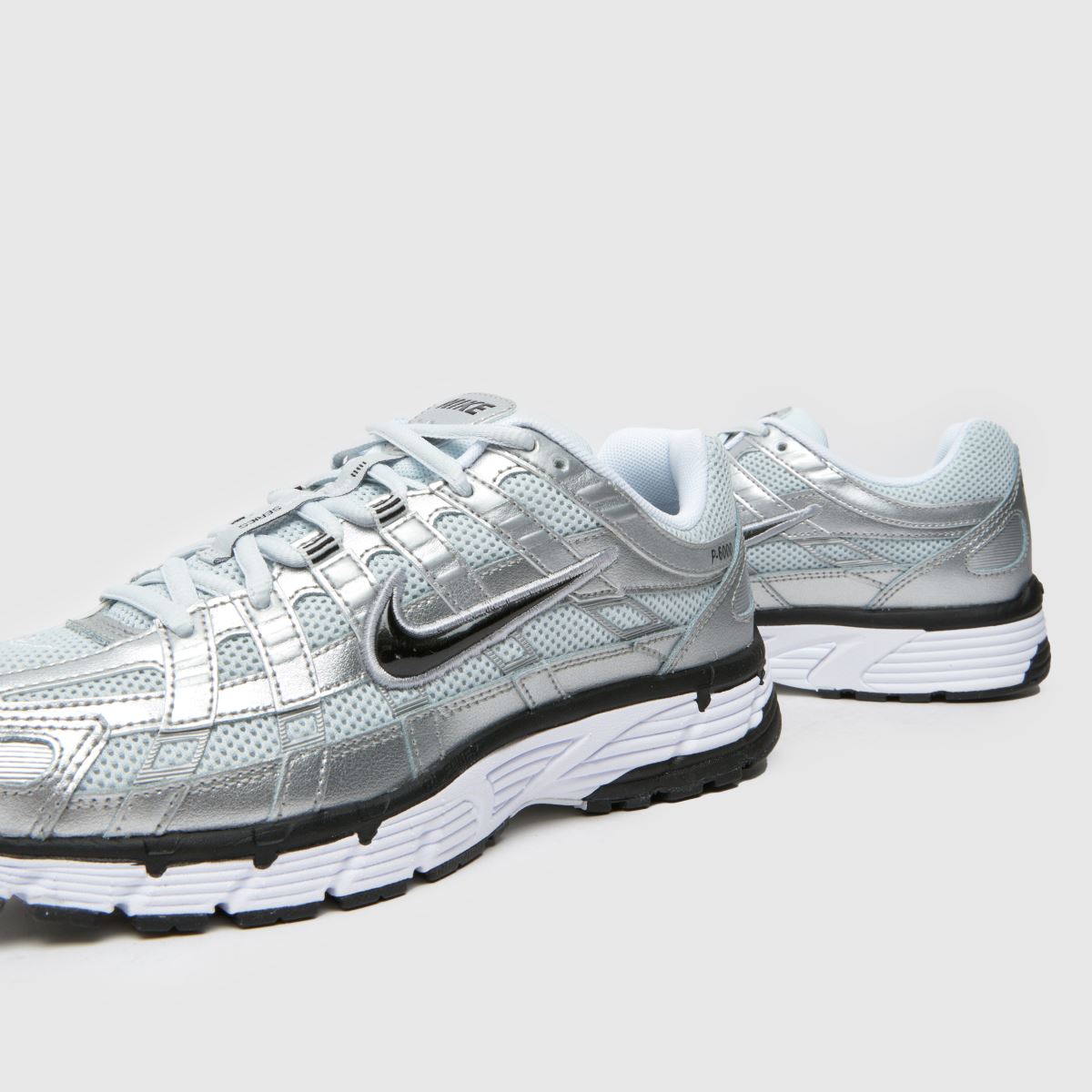 Nike  P-6000 in Black & Silver Nike  P-6000 in Black & Silver