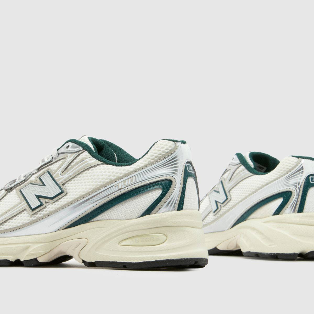 New Balance  740 in Off-White Multi New Balance  740 in Off-White Multi