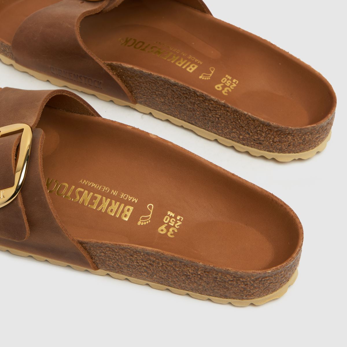 BIRKENSTOCK  Madrid Big Buckle in Cognac BIRKENSTOCK  Madrid Big Buckle in Cognac