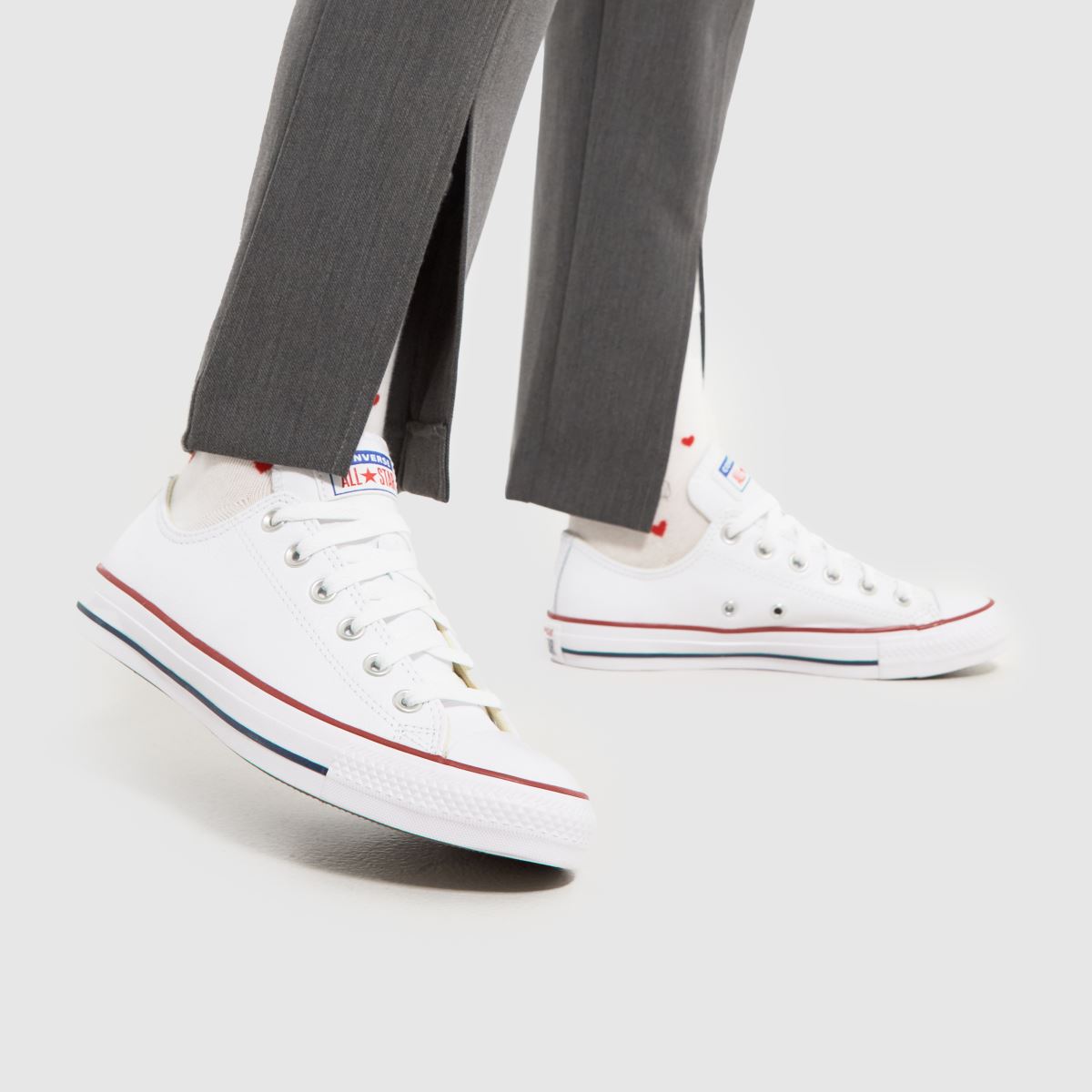 Converse  All Star Ox in White Converse  All Star Ox in White