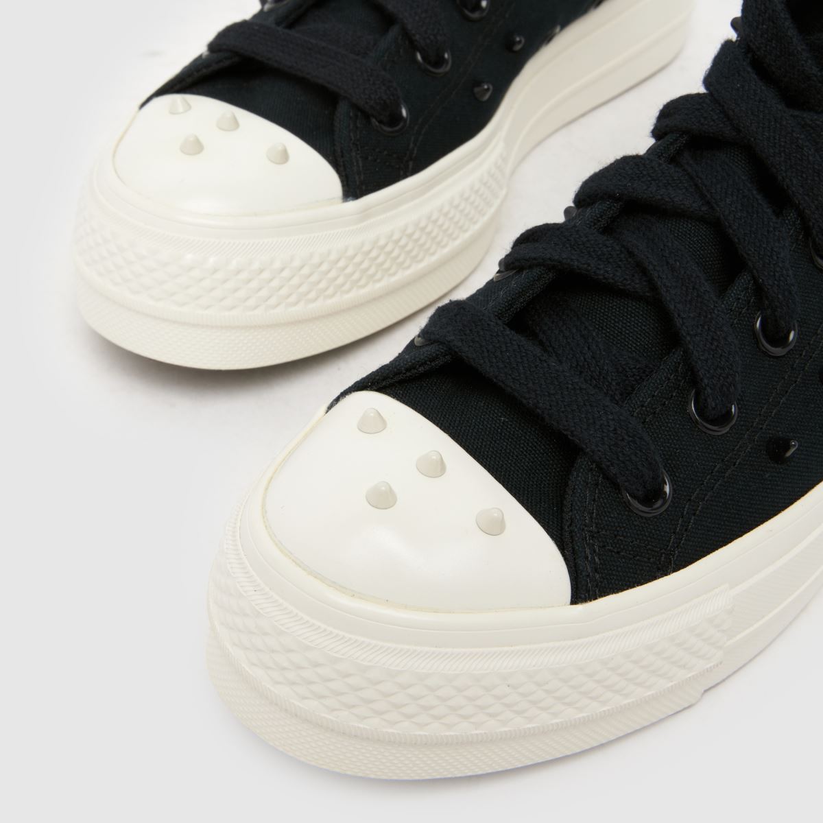 Converse  All Star Lift Hi in Black & White Converse  All Star Lift Hi in Black & White