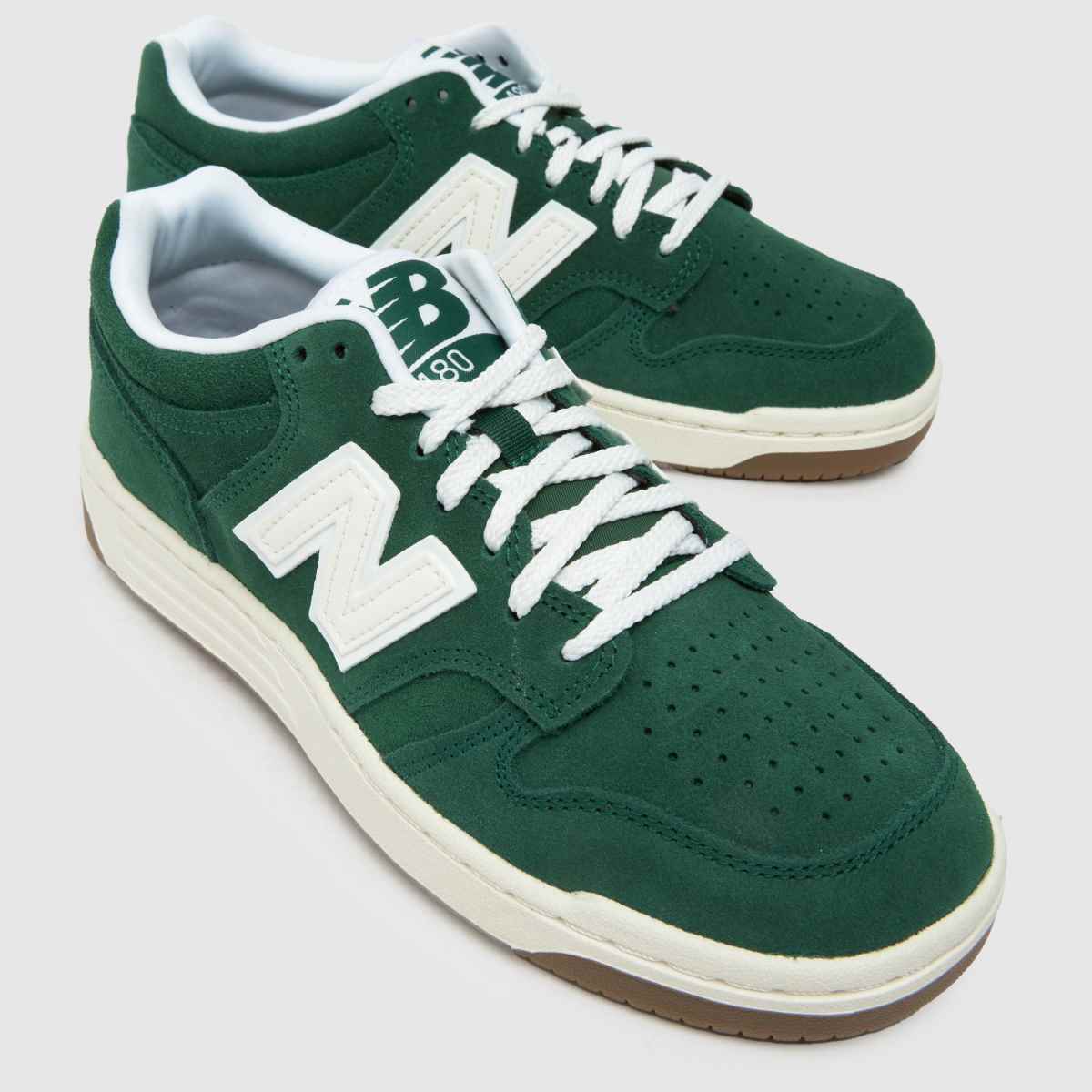 New Balance  480 in Dark Green New Balance  480 in Dark Green