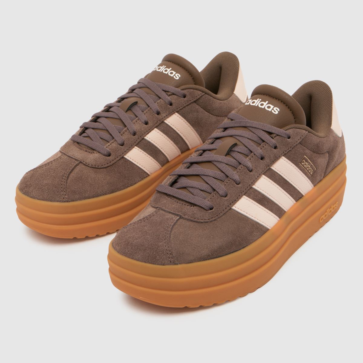 adidas  VL Court Bold in Brown Multi adidas  VL Court Bold in Brown Multi