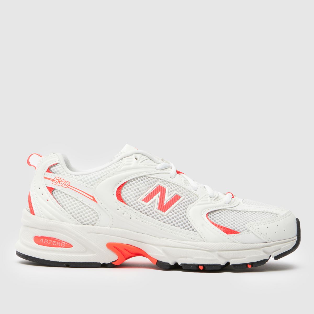 New Balance  530 in White & Orange New Balance  530 in White & Orange