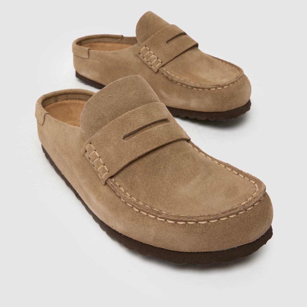 BIRKENSTOCK  Naples Narrow Fit in Taupe BIRKENSTOCK  Naples Narrow Fit in Taupe