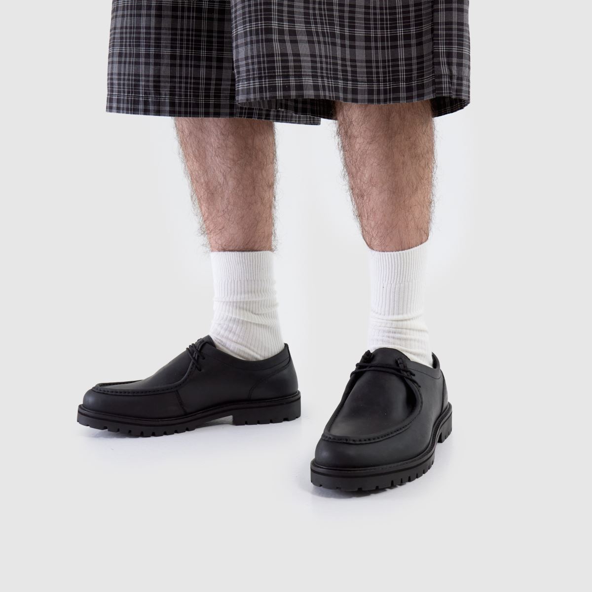 schuh  Presley Leather Apron in Black schuh  Presley Leather Apron in Black