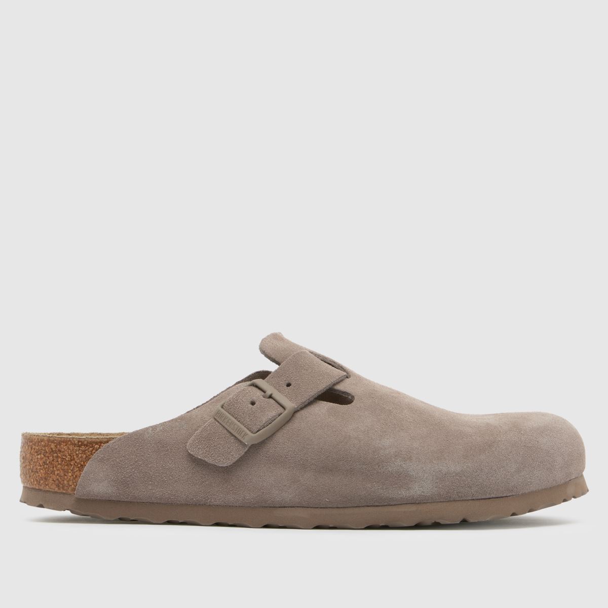 BIRKENSTOCK  Boston Clog in Grey Taupe BIRKENSTOCK  Boston Clog in Grey Taupe