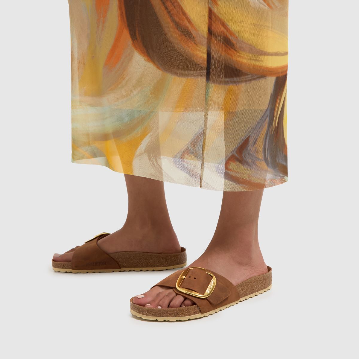 BIRKENSTOCK  Madrid Big Buckle in Cognac BIRKENSTOCK  Madrid Big Buckle in Cognac