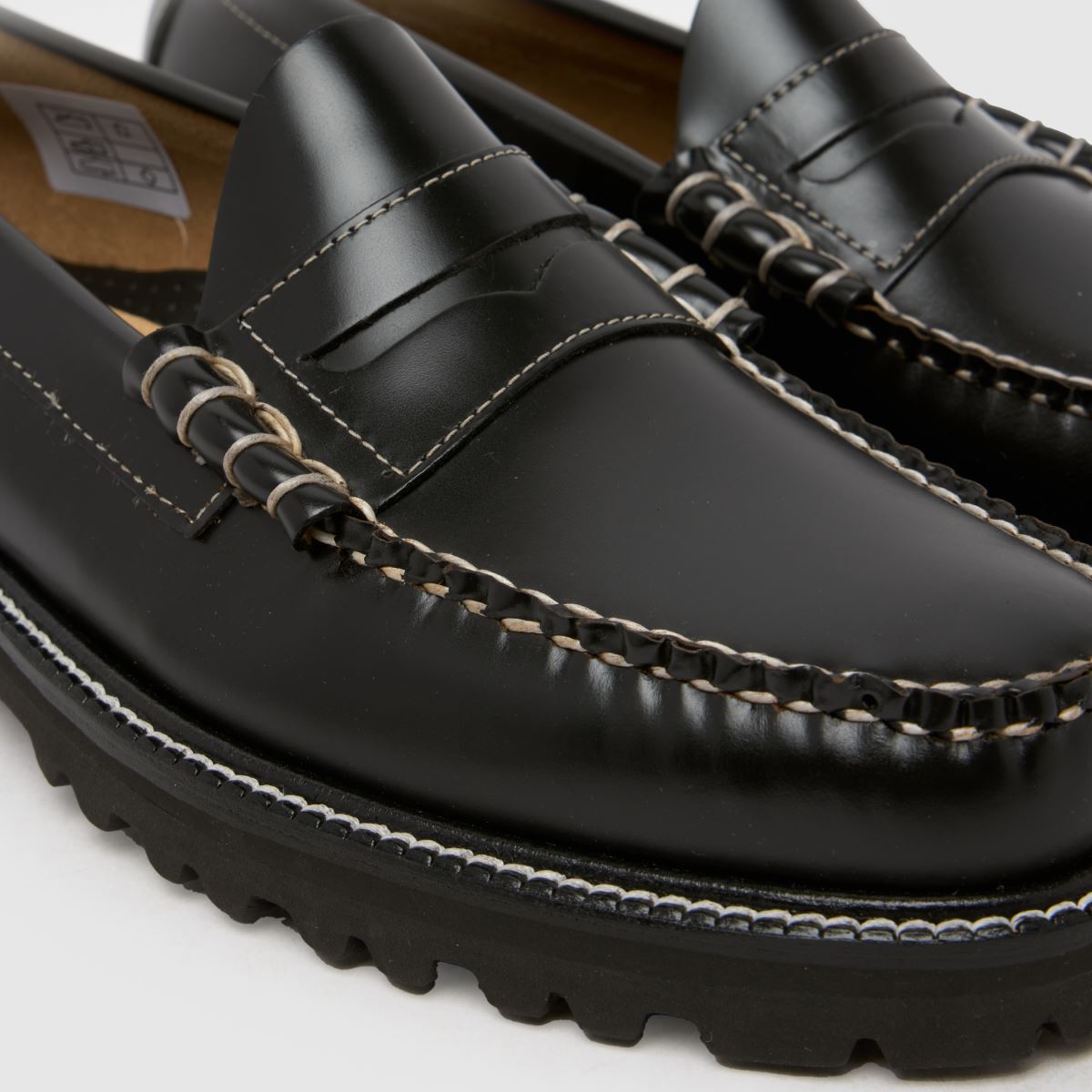 G.H. BASS  Weejuns 90 Larson Penny Loafer in Black G.H. BASS  Weejuns 90 Larson Penny Loafer in Black