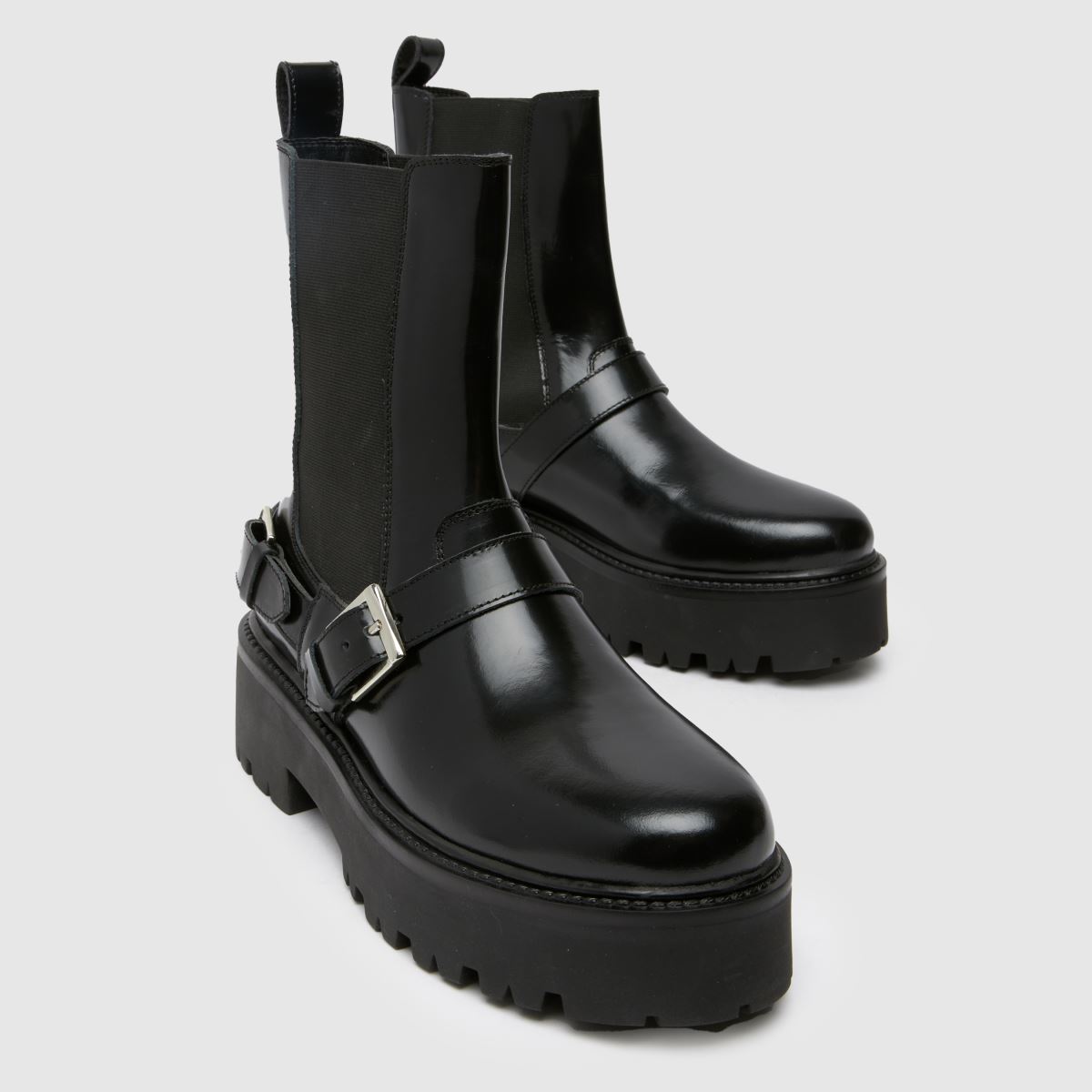 schuh  Ariah Buckle Chelsea in Black schuh  Ariah Buckle Chelsea in Black