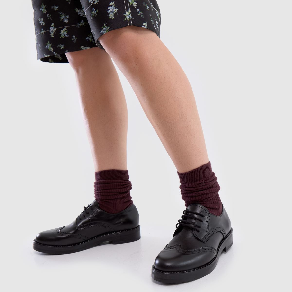 schuh  Lime Brogue in Black schuh  Lime Brogue in Black