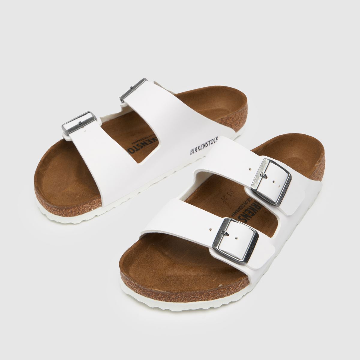 BIRKENSTOCK  Arizona in White BIRKENSTOCK  Arizona in White